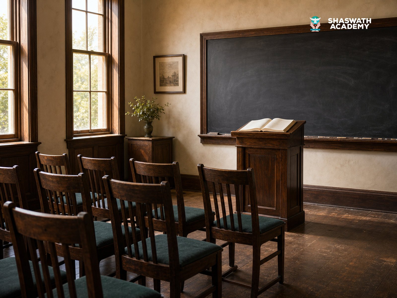 Shaswath Academy classroom and study environment in Kodambakkam, Chennai